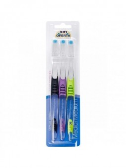 Kin Cepillo Dental Medio 3uds